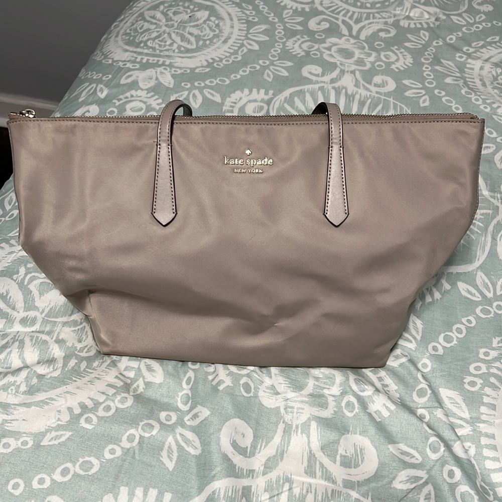 Kate Spade Beige Nylon Tote